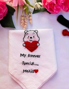 Custom Embroidered Handkerchief