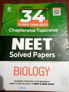A Previous Year Bio Book