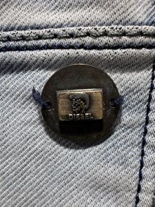 Diesel Industries Blue Washed Denim Jeans
