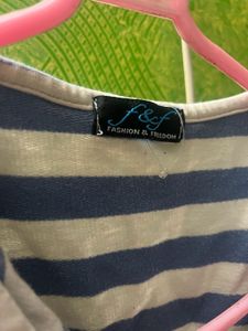 Combo Of Stripped Shrug