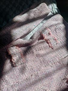 Elegant Tweed Style Jacket