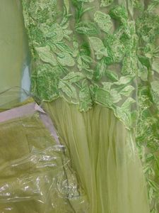 Elegant Green Ethnic Gown