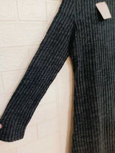 Elegant Knit Midi Dress