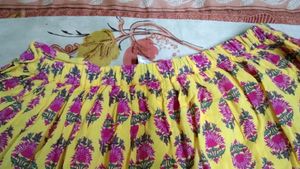 Colorful Flared Skirt