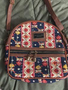 Stylish Ethnic Print Sling Bag