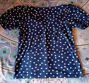 Blue Balloon Sleeves Top (Next)🧥👆✨💯