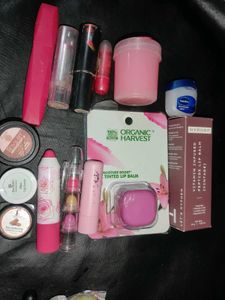 1 Lipstick With One Lipbalm