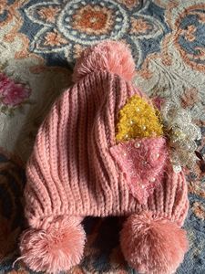 Pink Pom Knit
