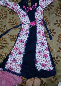 Floral Print Kurta