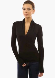Black Long Sleeve Top