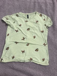 Butterfly Print Tee