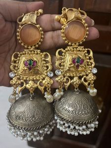 heavy earrings