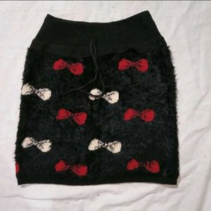 Black Bow Skirt