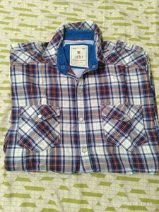 Large Size Checked Shirt