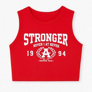 Red tank top