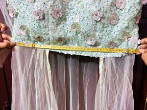Party Wear Gown (Lehenga) For Women