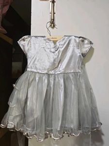 Cute Silver Party Dress