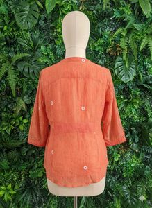 short-sleeved, collared shirt