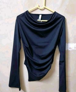 Asymmetrical Draped Top