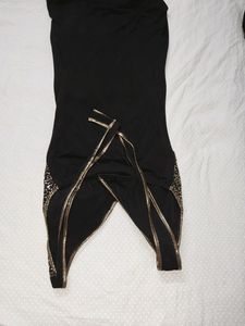 Shiny Black Party Dress