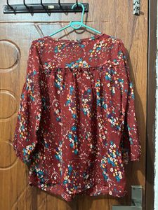 Floral Print Top
