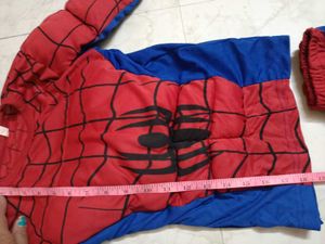 Kids Spiderman Dress With Mask For 3-4 Years