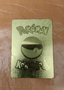 Gold Super Fire-Breathig Dragon Pokemon Card