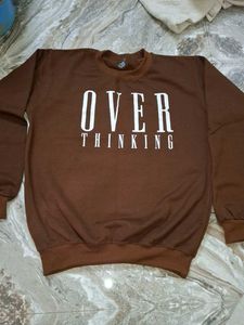 Brown Sweatshirt For Girls