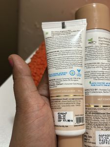 Mama earth Rice Water Toner &amp; Cream