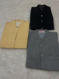 Ethnic Sleeveless Jacket