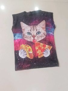 Cool Cat Taco Pizza Tee Unisex