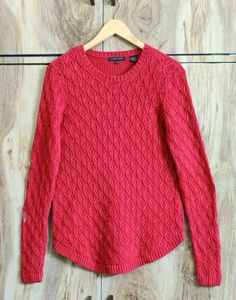Coral Knit Sweater size-36