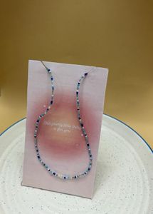 Blue Lagoon Beads Necklace