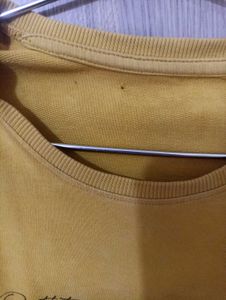Gents Mustard Full Sleeves Shirt