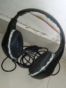 👉 Wired Over-Ear Headphones with Mic – One Side N