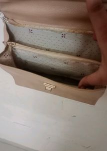 Cream Colour Purse
