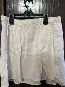 White Mini Skirt