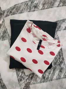 Polka Dot T-Shirt & Dress