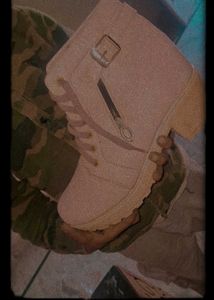 Stylish Pink Boots