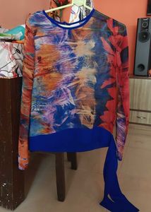 Colorful Long Sleeve Top
