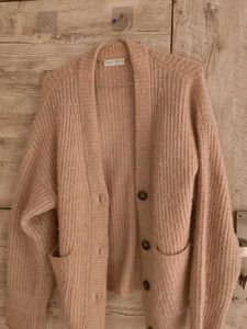 Baby Pink Extremely Warm Cardigan