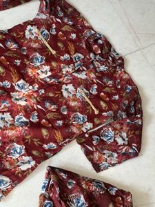 Floral Print Suit Set❤️