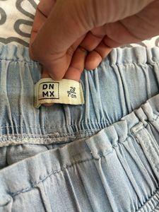 Light Wash Denim Pants