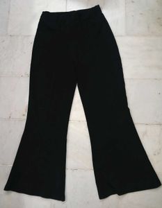 Black bell bottom trouser & pant
