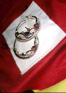 Colorful Hoop Earrings