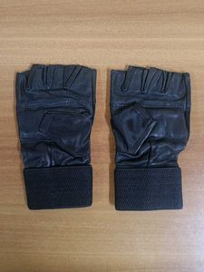 Premium Quality Half Gloves Leather