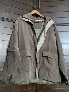 Men Light Brown Casual Bonber Jacket