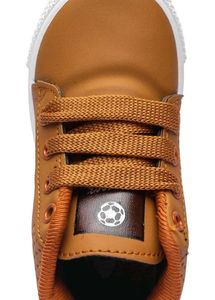 Stylish Tan High-Top Sneakers