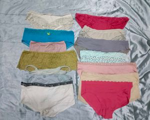 Combo Of 17 Mix Size U***D Panties