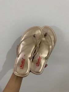 Embellished Rose Gold Sandals